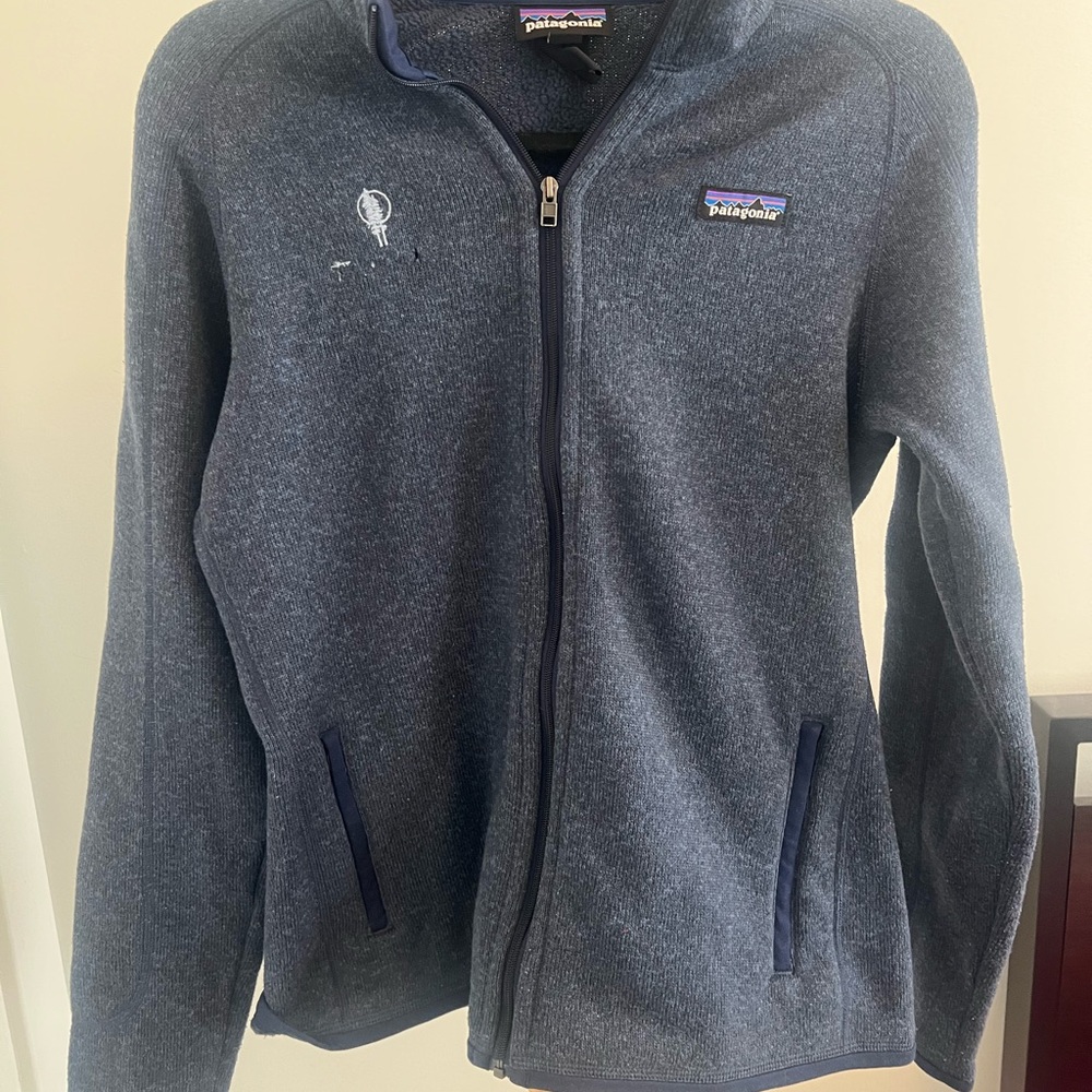 Patagonia Navy Fleece Jacket